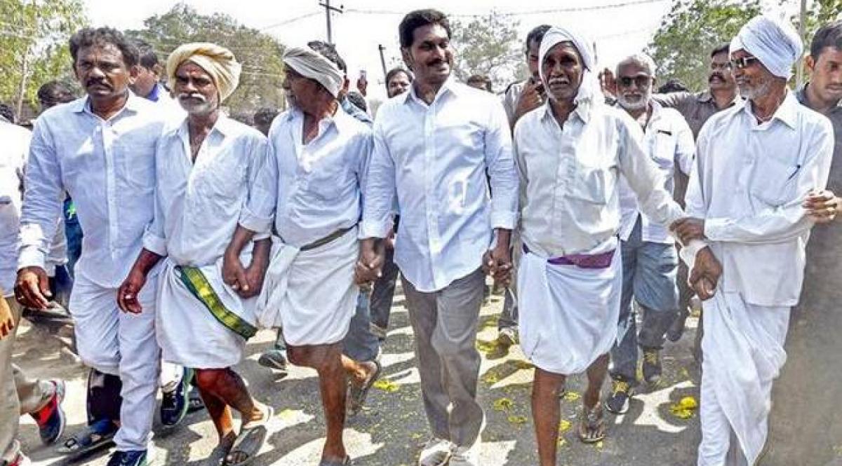 YS Jagan Padayatra to cross 2,000 km milestone on May 14